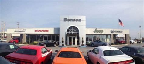 Benson dodge - Benson Chrysler Dodge Jeep, Greer, South Carolina. 4,357 likes · 4 talking about this · 3,089 were here. Serving the automotive needs of the upstate of South Carolina since 1964! Benson Chrysler Dodge Jeep